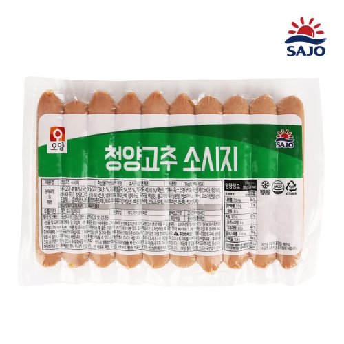 [사조오양] 청양고추맛 소세지/1kg