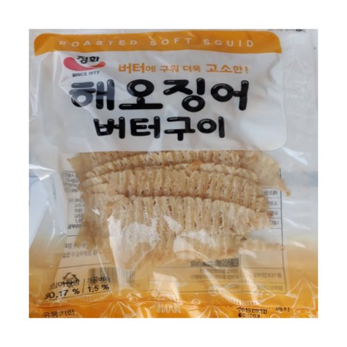 [정화식품] 해오징어버터구이/400g