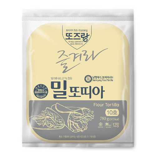 [또즈랑] 밀또띠아(10인치)/780g