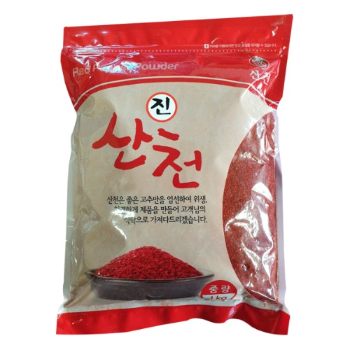 [산천] 고춧가루(매운맛-김치)/1kg