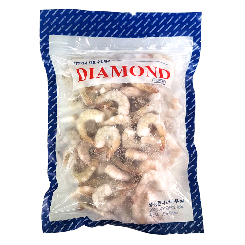 [다이아몬드] 냉동 흰다리 새우살/900g