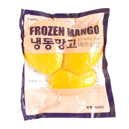 [랜시] 냉동망고(하프)/500g