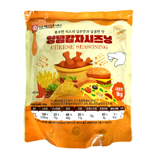 [태원] 양념감자씨즈닝(치즈맛)/1kg