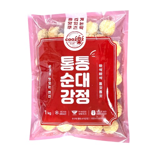[쿠즈락]  통통 순대 강정/순대튀김/1kg