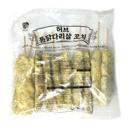 [상도] 허브 통닭다리살 꼬치/1.2kg
