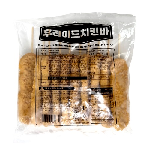 [상도] 후라이드 치킨바/100gx10개/1kg